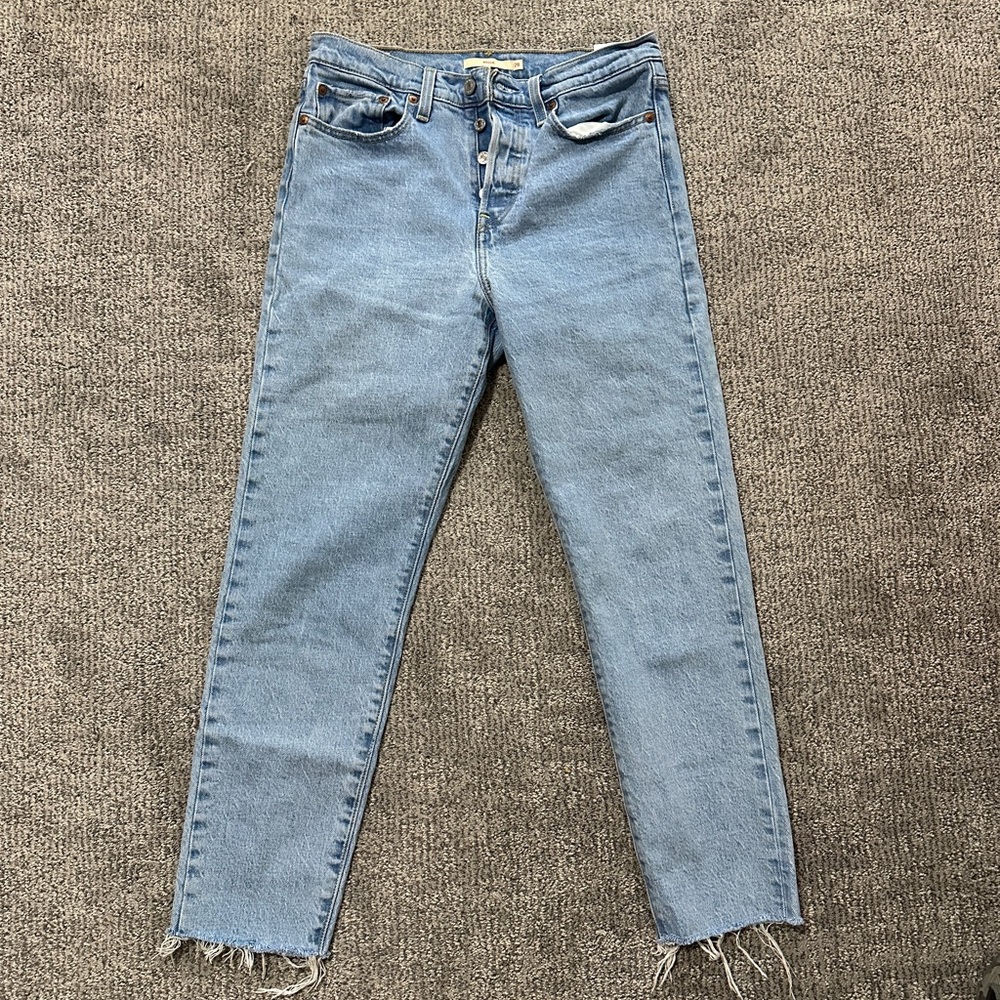 Levi's Light Blue Straight Leg Women's Jeans